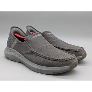 Men\'s Skechers Casual Shoes Gray/Red Size 12 Mens Skechers GO WALK Flex - Ultra Walking Shoe main image 4